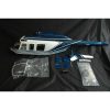 Meilleur prix 👏 Heli-Scale Long Jet Ranger FUNKEY Classe 600 “Bleu” 🎁 13