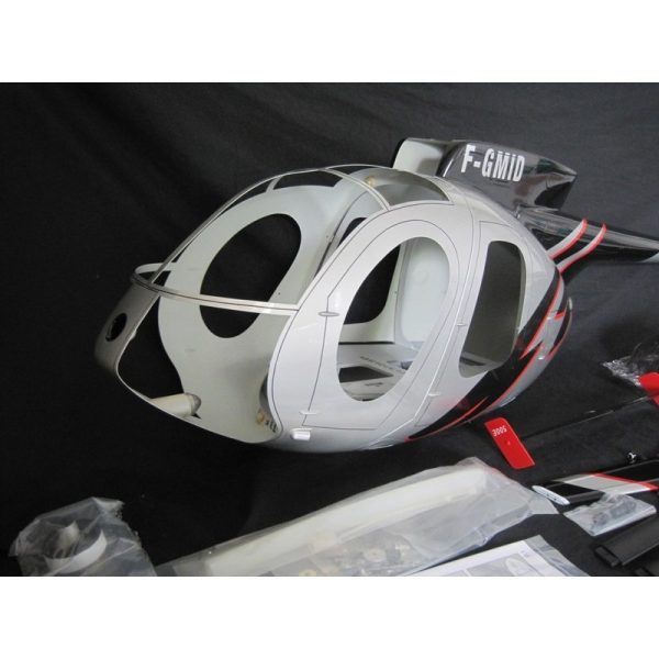 Sortie 👍 Heli-Scale Hughes 500E FUNKEY “Silver” Classe 700 😀 3
