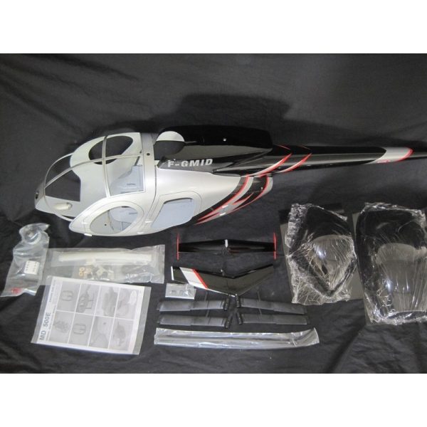 Sortie 👍 Heli-Scale Hughes 500E FUNKEY “Silver” Classe 700 😀 4
