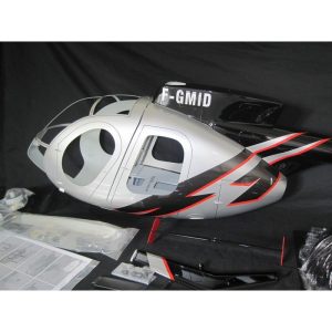 Sortie 👍 Heli-Scale Hughes 500E FUNKEY “Silver” Classe 700 😀 21