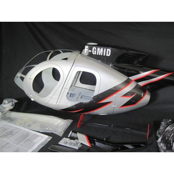 Sortie 👍 Heli-Scale Hughes 500E FUNKEY “Silver” Classe 700 😀 8