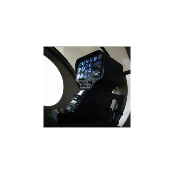 Promo 🛒 Heli-Scale Cockpit Hugues 500E Gold Edition Classe 700 🤩 1