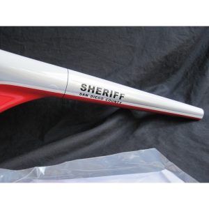 Tout neuf 🧨 Heli-Scale Hughes 500E FUNKEY “SHERIFF” Classe 600 🎁 20