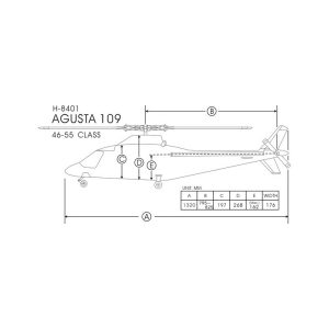 Tout neuf 🔔 Heli-Scale A-109 “COAST GUARD” FUNKEY Classe 600 🛒 21