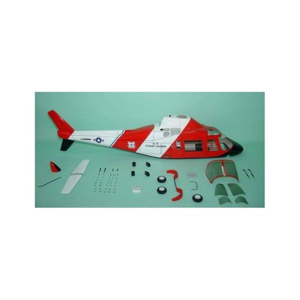 Tout neuf 🔔 Heli-Scale A-109 “COAST GUARD” FUNKEY Classe 600 🛒 1