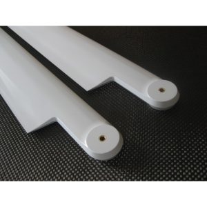 Remise 🌟 Heli-Scale Helitec 2 Pales Maquette Profil S 600mm Grises ✨ 7