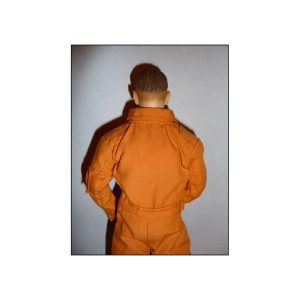 Vente flash ⭐ Heli-Scale Pilote Hélicoptère 1:6 (30cm) Orange ✨ 42