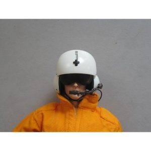 Vente flash ⭐ Heli-Scale Pilote Hélicoptère 1:6 (30cm) Orange ✨ 30