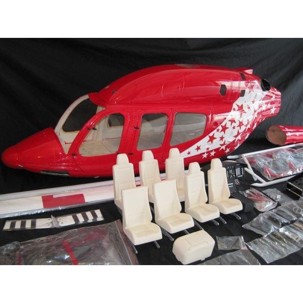 Meilleur prix ⭐ Heli-Scale Bell 429 Compactor “Air Zermatt” Classe 700 😉 5