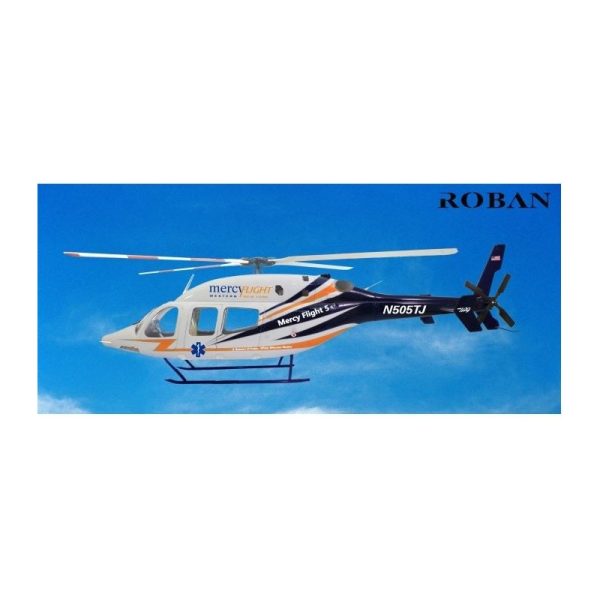 Tout neuf 🔔 Heli-Scale Bell 429 Compactor “Merci Flight” Classe 700 🎁 5