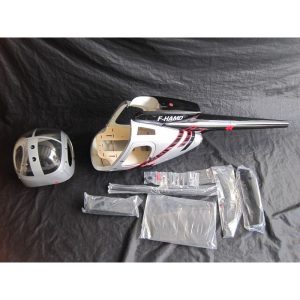 De gros 🔥 Heli-Scale Hughes MD500D “Silver” Classe 600 🔔 12