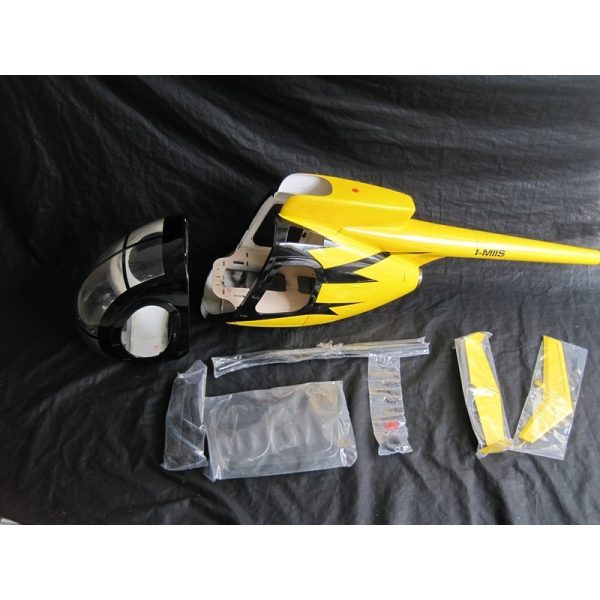 Budget ⭐ Heli-Scale Hughes MD500D “Yellow” Classe 600 🧨 3