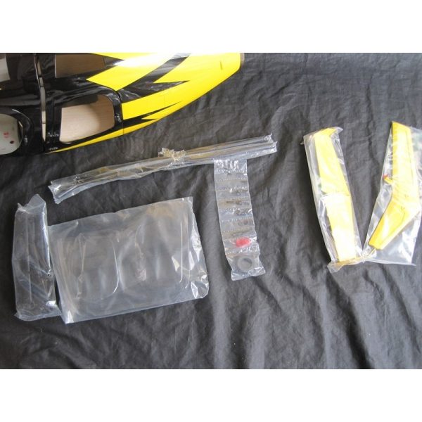 Budget ⭐ Heli-Scale Hughes MD500D “Yellow” Classe 600 🧨 7