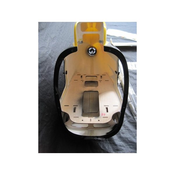 Budget ⭐ Heli-Scale Hughes MD500D “Yellow” Classe 600 🧨 8