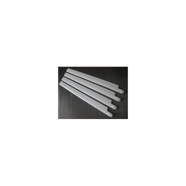 Nouveau ✔️ Heli-Scale Helitec 4 Pales Maquette Rotation Gauche Profil S 640mm Grises ⭐ 1