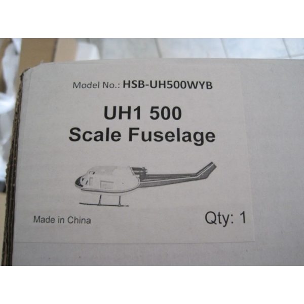 Tout neuf 🥰 Heli-Scale Bell UH-1D Classe 500 “L.A.county Fire” Roban 🌟 4