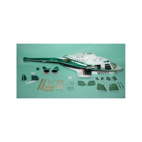 Top 10 👍 Heli-Scale Bell 222 “Vert” FUNKEY Classe 700 👍 1