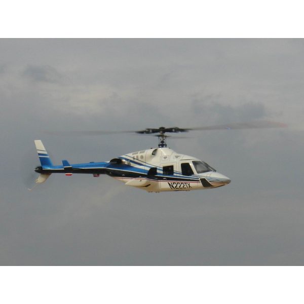 Promo 💯 Heli-Scale Bell 222 “Rouge” FUNKEY Classe 700 ⌛ 3