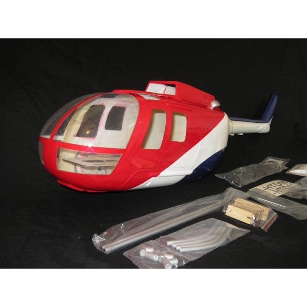 Le moins cher 🔥 Heli-Scale BO-105 “RWB” Classe 500 🧨 1