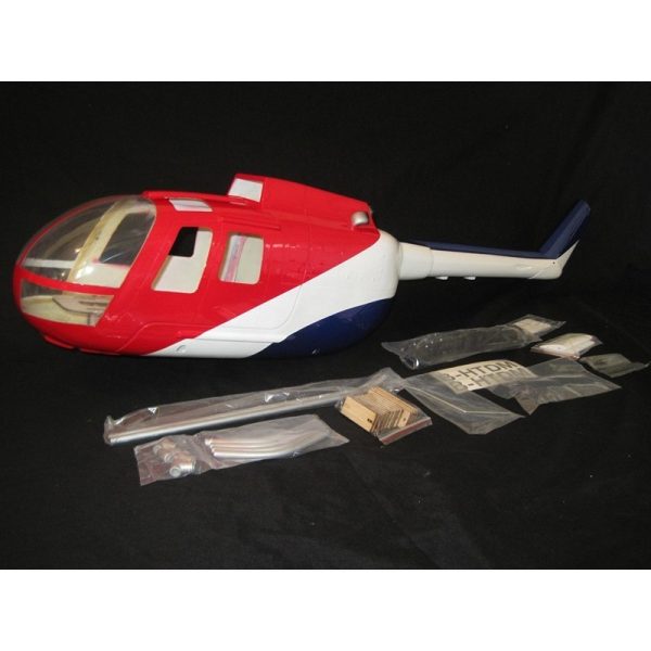 Le moins cher 🔥 Heli-Scale BO-105 “RWB” Classe 500 🧨 4