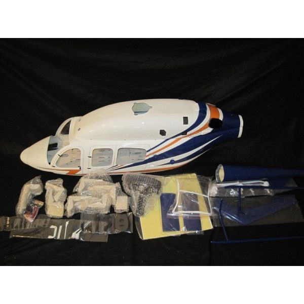 Tout neuf 🔔 Heli-Scale Bell 429 Compactor “Merci Flight” Classe 700 🎁 10