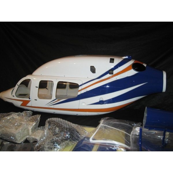 Tout neuf 🔔 Heli-Scale Bell 429 Compactor “Merci Flight” Classe 700 🎁 14