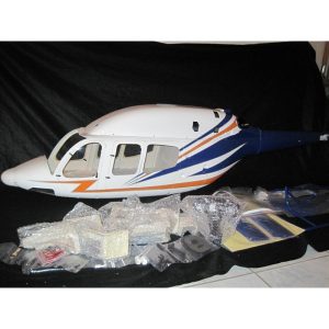 Tout neuf 🔔 Heli-Scale Bell 429 Compactor “Merci Flight” Classe 700 🎁 44