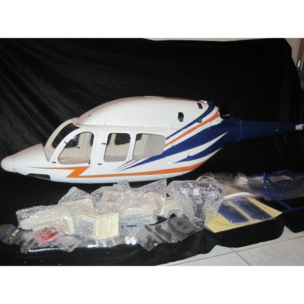 Tout neuf 🔔 Heli-Scale Bell 429 Compactor “Merci Flight” Classe 700 🎁 15