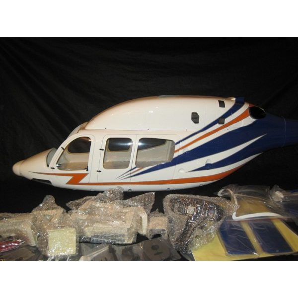 Tout neuf 🔔 Heli-Scale Bell 429 Compactor “Merci Flight” Classe 700 🎁 4