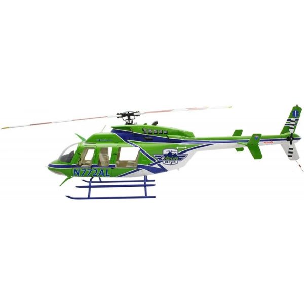 Promo 🧨 Heli-Scale Bell 407 Compactor ” Vert” Classe 700 🤩 3