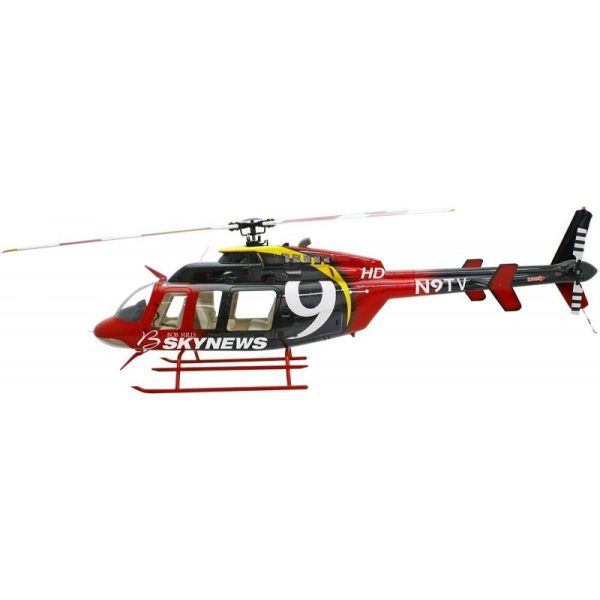Promo 👍 Heli-Scale Bell 407 Compactor “Sky” Classe 700 🔔 3
