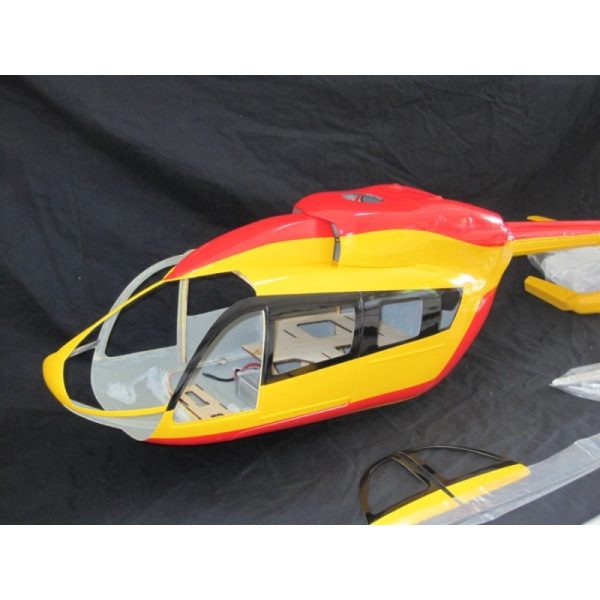 Tout neuf 🧨 Heli-Scale EC-145 “Sécurité Civile” Classe 600 ❤️ 1