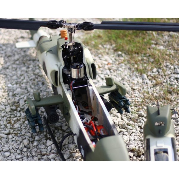 Meilleure vente 🎁 Heli-Scale Cobra Bell AH-1W “Camouflage” Classe 700 Roban Compactor 🎉 20