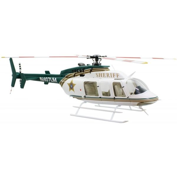Acheter 🛒 Heli-Scale Bell 407 Compactor “Sheriff” Classe 700 😀 3