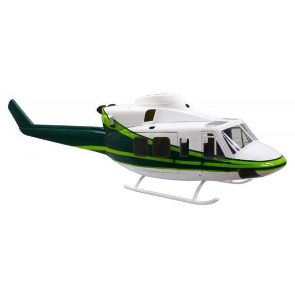 Tout neuf 👏 Heli-Scale Bell 412 Compactor Classe 800 “Blanc – Vert” 💯 3