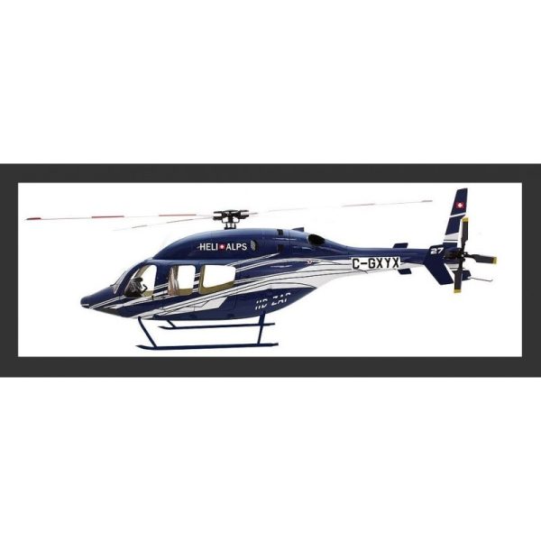Meilleure vente 😀 Heli-Scale Bell 429 “HELI ALPS” Classe 700 (fuselage Seul) 🧨 1