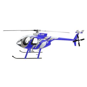 Tout neuf 🤩 Heli-Scale Hughes MD500E Compactor Classe 800 Bleu / Gris 🔥 15