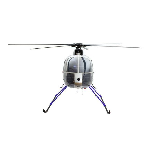 Tout neuf 🤩 Heli-Scale Hughes MD500E Compactor Classe 800 Bleu / Gris 🔥 4