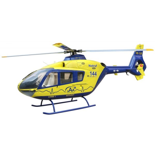 De gros 👏 Heli-Scale EC-135 Roban Compactor Classe 800 Jaune 🎁 6