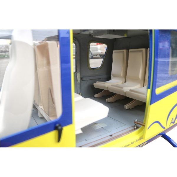 De gros 👏 Heli-Scale EC-135 Roban Compactor Classe 800 Jaune 🎁 13