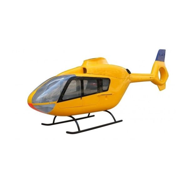 De gros 👏 Heli-Scale EC-135 Roban Compactor Classe 800 Jaune 🎁 1
