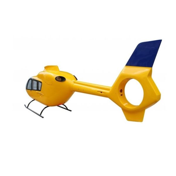 De gros 👏 Heli-Scale EC-135 Roban Compactor Classe 800 Jaune 🎁 4