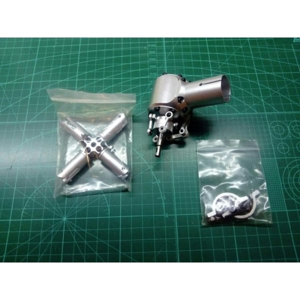 Nouveau 🤩 Heli-Scale Rotor Anti Couple Quadripale Cardan Classe 600/700 😀 1