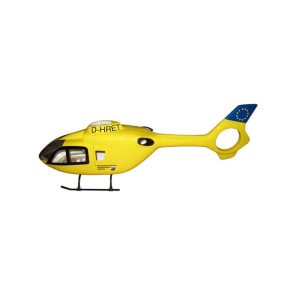 Sortie ❤️ Heli-Scale EC-135 Jaune Classe 500 🔥 8