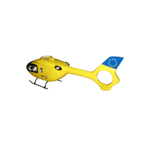 Sortie ❤️ Heli-Scale EC-135 Jaune Classe 500 🔥 4