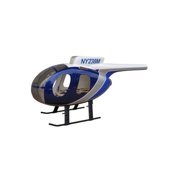 Coupon 🛒 Heli-Scale HUGHES 500D Police Bleu Classe 450 ✔️ 1