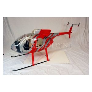 Remise 😀 Heli-Scale Hughes MD500E G-Jive Rouge V2 Compactor Classe 800 🔥 21