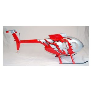 Remise 😀 Heli-Scale Hughes MD500E G-Jive Rouge V2 Compactor Classe 800 🔥 23