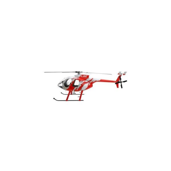 Remise 😀 Heli-Scale Hughes MD500E G-Jive Rouge V2 Compactor Classe 800 🔥 3