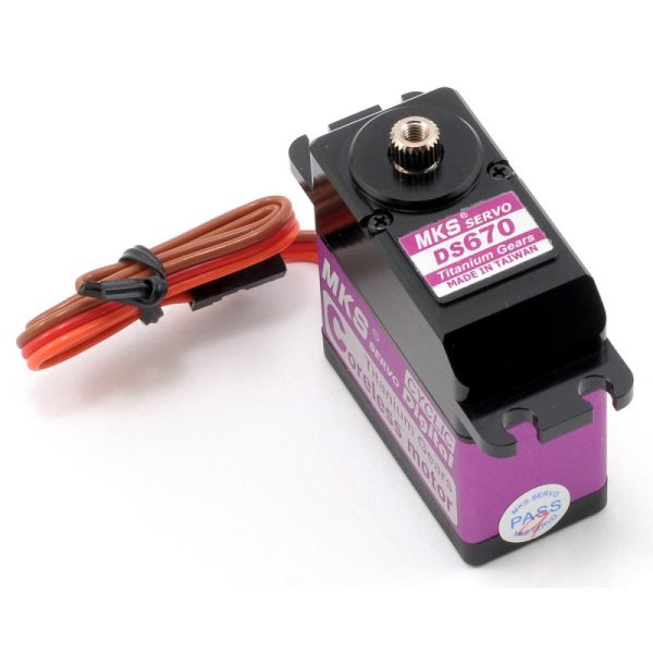 Nouveau 👍 Heli-Scale Servo Digital Métal DS670 MKS 💯 1
